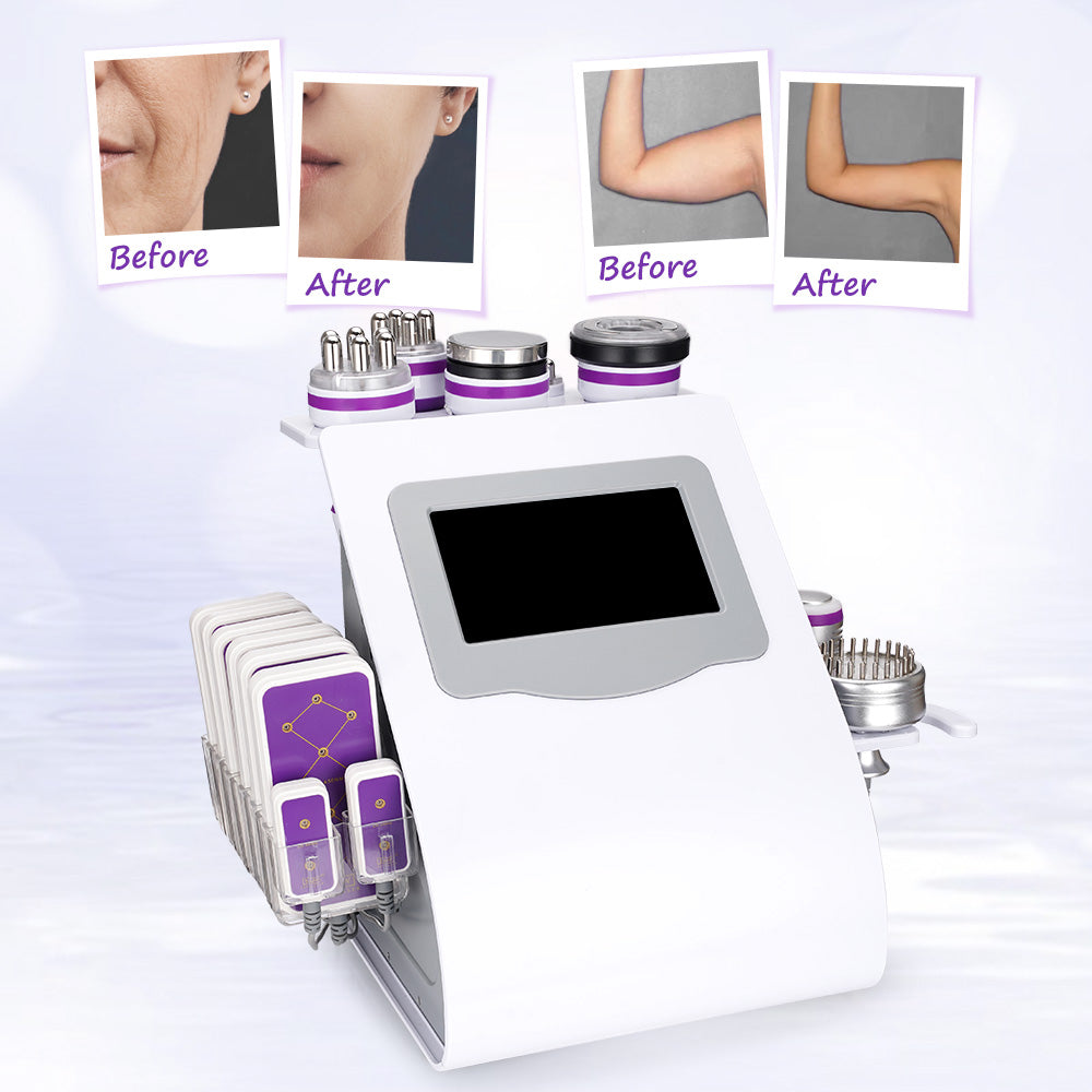 9 In 1 Ultrasonic Cavitation Body Sculpting Machine with Lipo laser