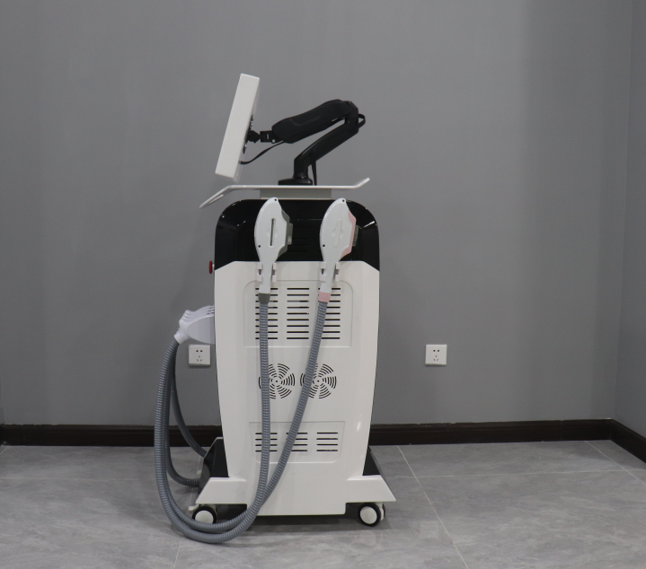 E-light SHR RF YAG Laser 360 Skin Care System Hair Removal Freckle Tattoo Wrinkle Reduction Beauty Machine - Suerbeaty