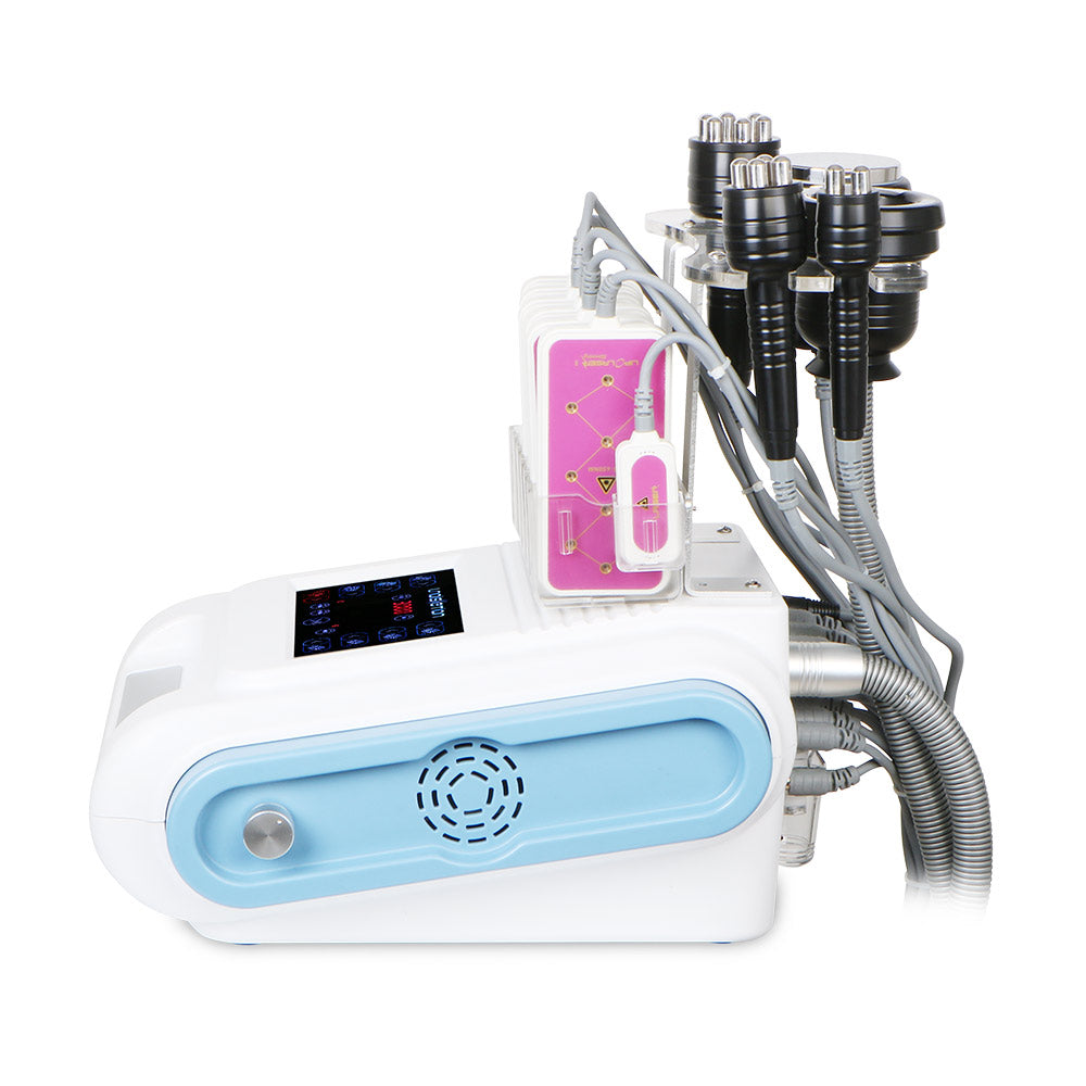 Unoisetion 40K CavitationBipolar 3D RF  Quadrupole Vacuum Slimming Machine - Suerbeaty