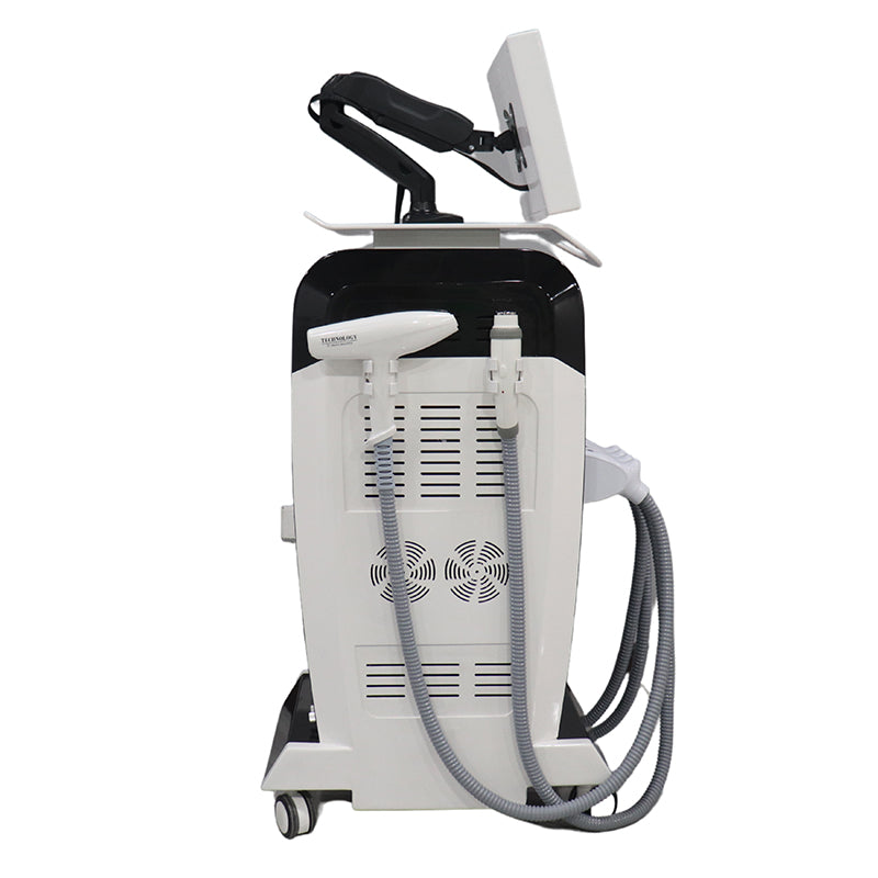 E-light SHR RF YAG Laser 360 Skin Care System Hair Removal Freckle Tattoo Wrinkle Reduction Beauty Machine - Suerbeaty