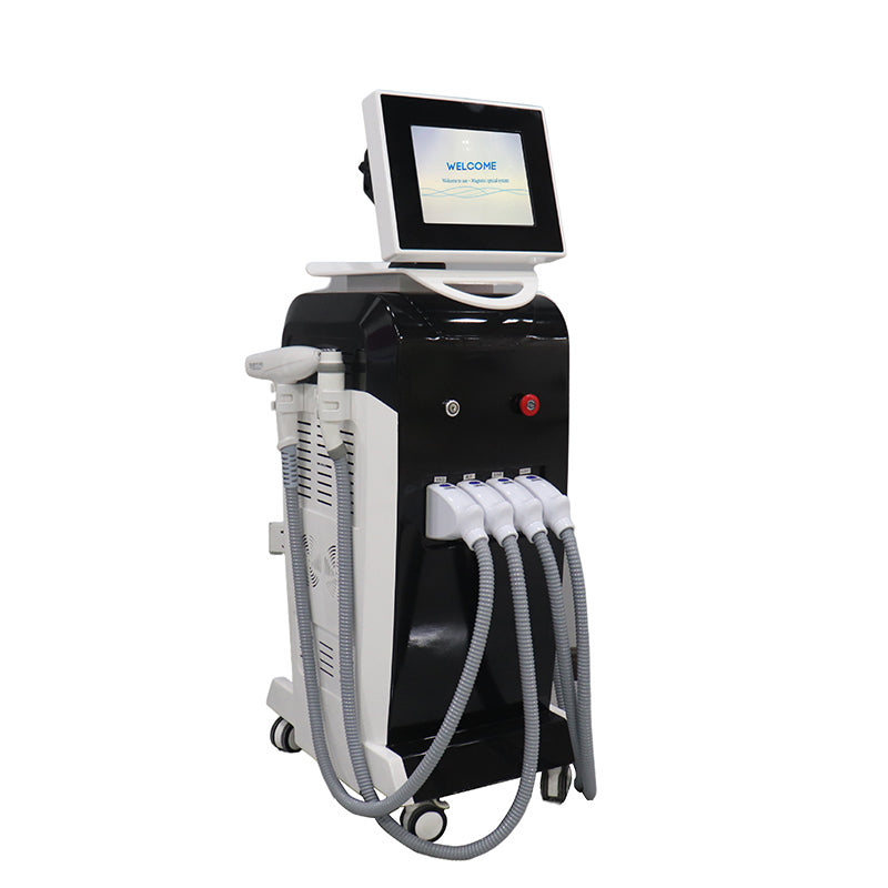 E-light SHR RF YAG Laser 360 Skin Care System Hair Removal Freckle Tattoo Wrinkle Reduction Beauty Machine - Suerbeaty
