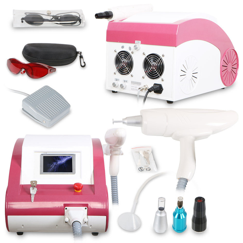 Professional Q-Switch ND Yag Tattoo Removal Machine 1064nm/532nm/1320nm 500W *HR-JS200 - Suerbeaty
