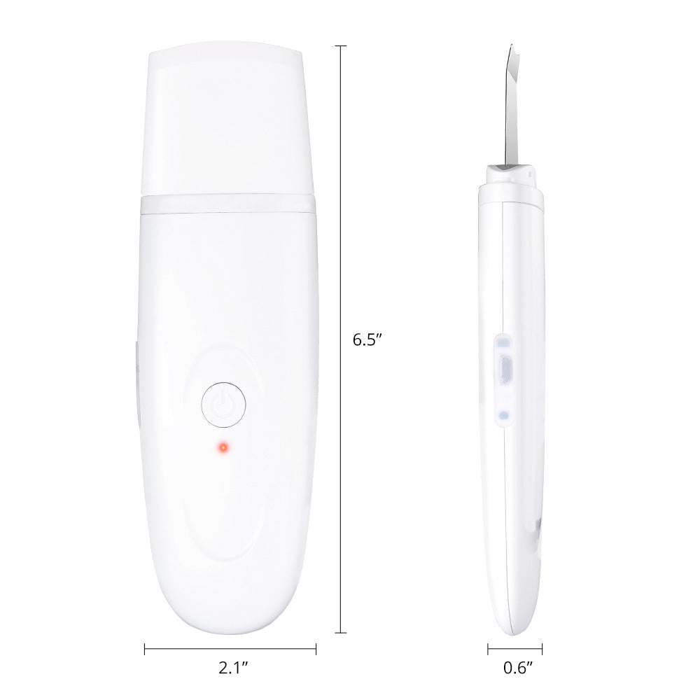 Handheld Ultrasonic Skin Scrubber Ion Device Lifting Tightening Cleaning - Suerbeaty