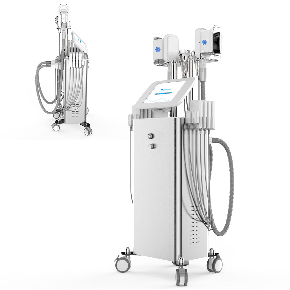 Ultrasonic Cavitation RF Dual Fat Freeze Handles Vacuum Slimming Laser Machine Spa - Suerbeaty