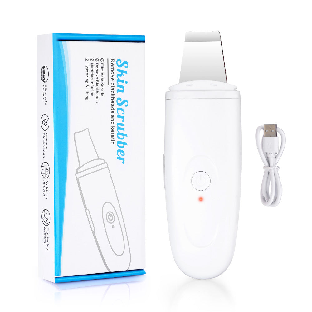 Handheld Ultrasonic Skin Scrubber Ion Device Lifting Tightening Cleaning - Suerbeaty