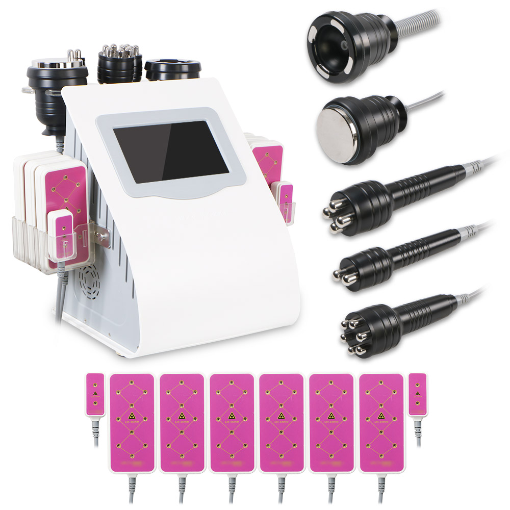 New Arrival Unoisetion Cavitation Radio Frequency 3D RF Wegiht Los Lipo Laser 650NM Equipment - Suerbeaty