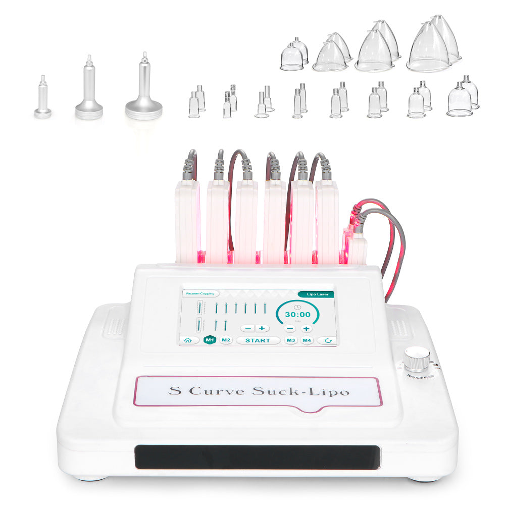 S Curve Suck-Lipo Breast Enhancement Breast Lifting Lipo Laser Slimming Machine - Suerbeaty