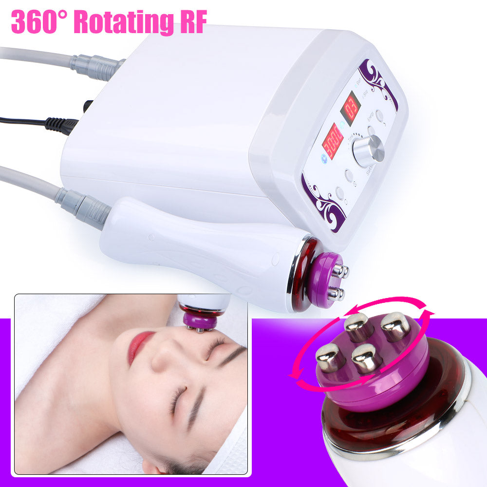 Rotating 360° RF Skin Rejuvenation Radio Frequency Aniti Wrinkle Beauty Machine - Suerbeaty