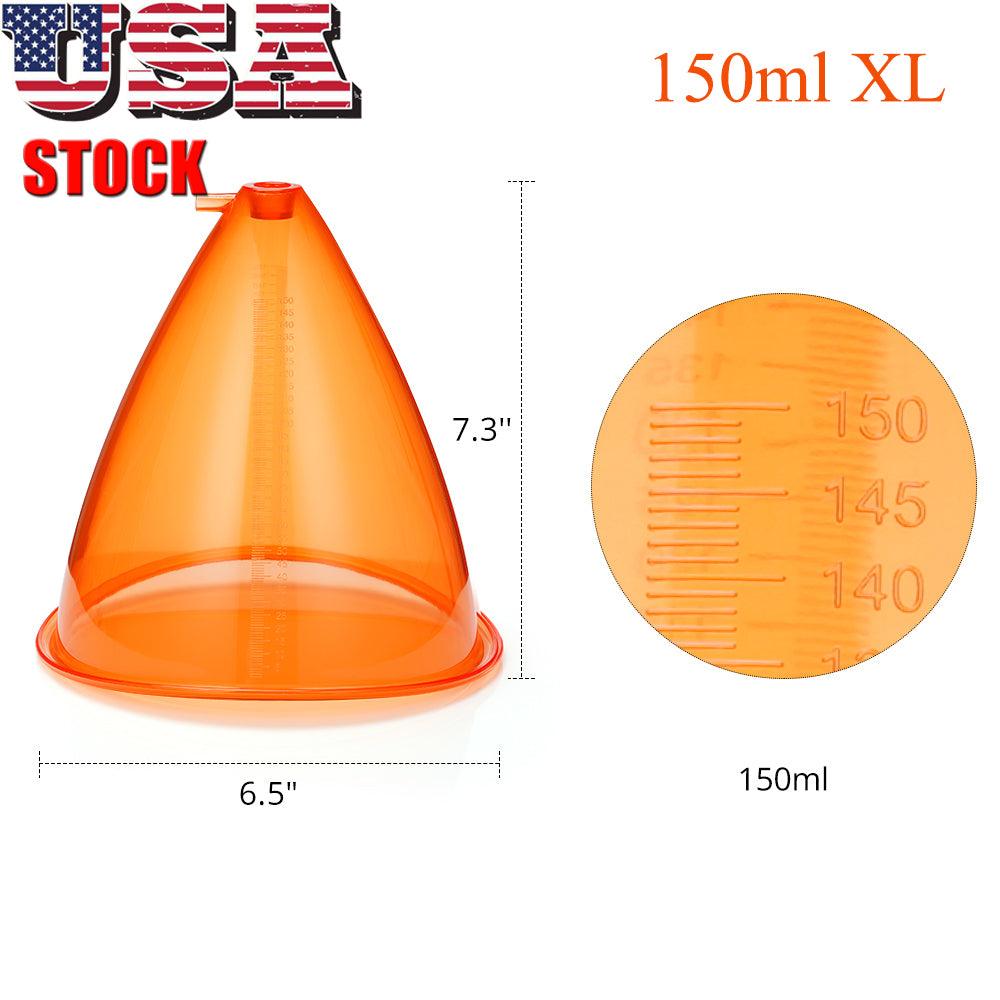 150ML XL BBL Cups Butt Lifting/Breast Enhancement Cups 1 Pair - Suerbeaty