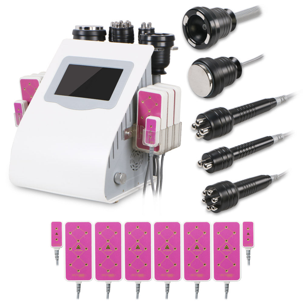 New Arrival Unoisetion Cavitation Radio Frequency 3D RF Wegiht Los Lipo Laser 650NM Equipment - Suerbeaty