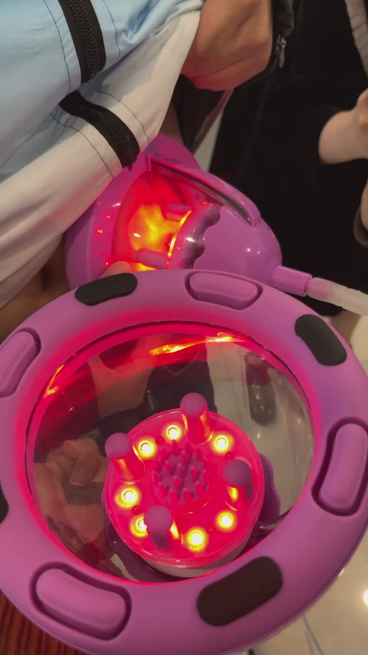 Load and play video in Gallery viewer, All In One Vacuum Cupping+ EMS+ Vibration  Butt Lifting Body Massage Hip Lifting