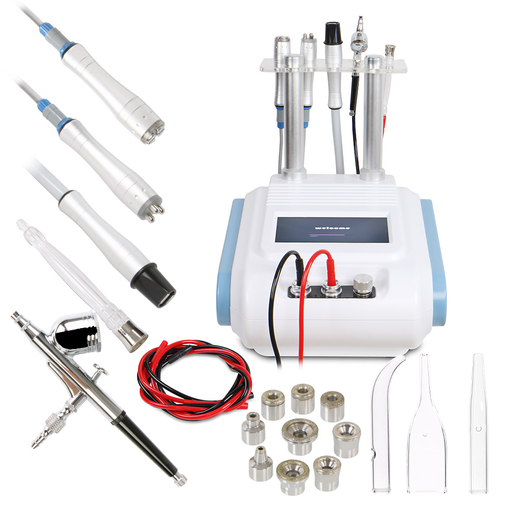 New 5in1 Smart RF Bio Vacuum Roller Face Lifting Microdermabrasion Spray Machine - Suerbeaty