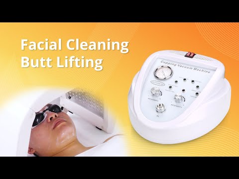 Load and play video in Gallery viewer, New Grease Cups For Lymphatic Drainage Detox Breast Enhancement Body Shaping Massage Beauty Machine