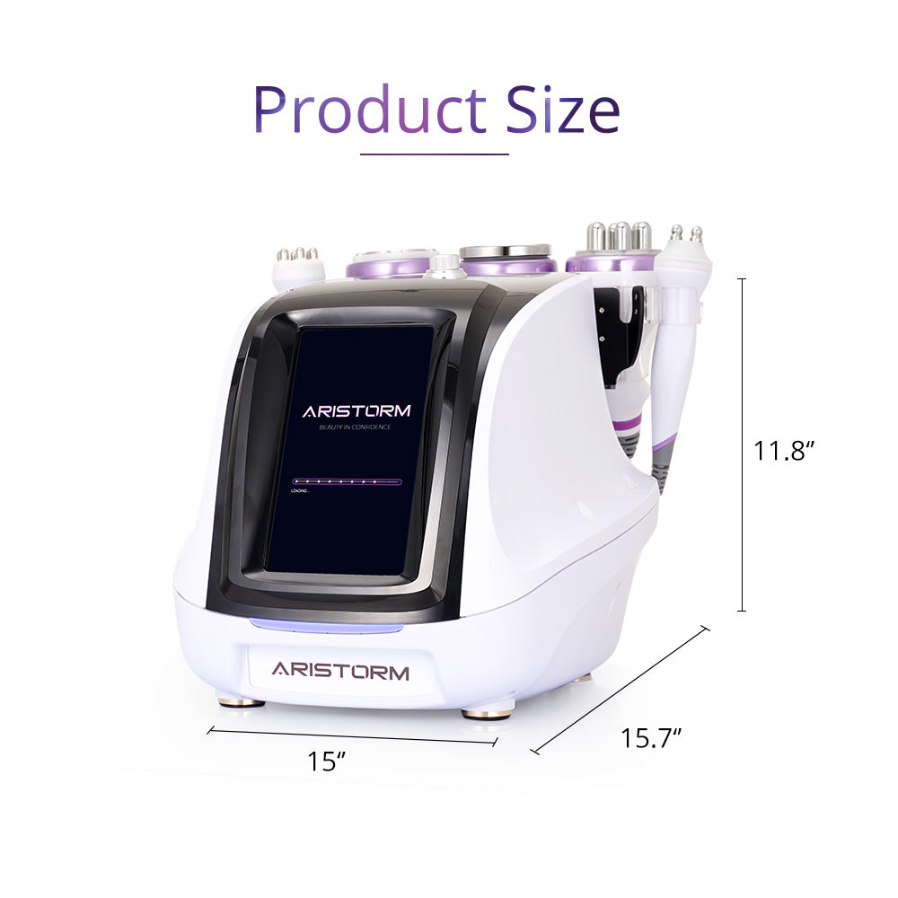 5 In 1 Ultrasonic Cavitation 40K Radio Frequency RF Anti Cellulite Body Contouring Device - Suerbeaty
