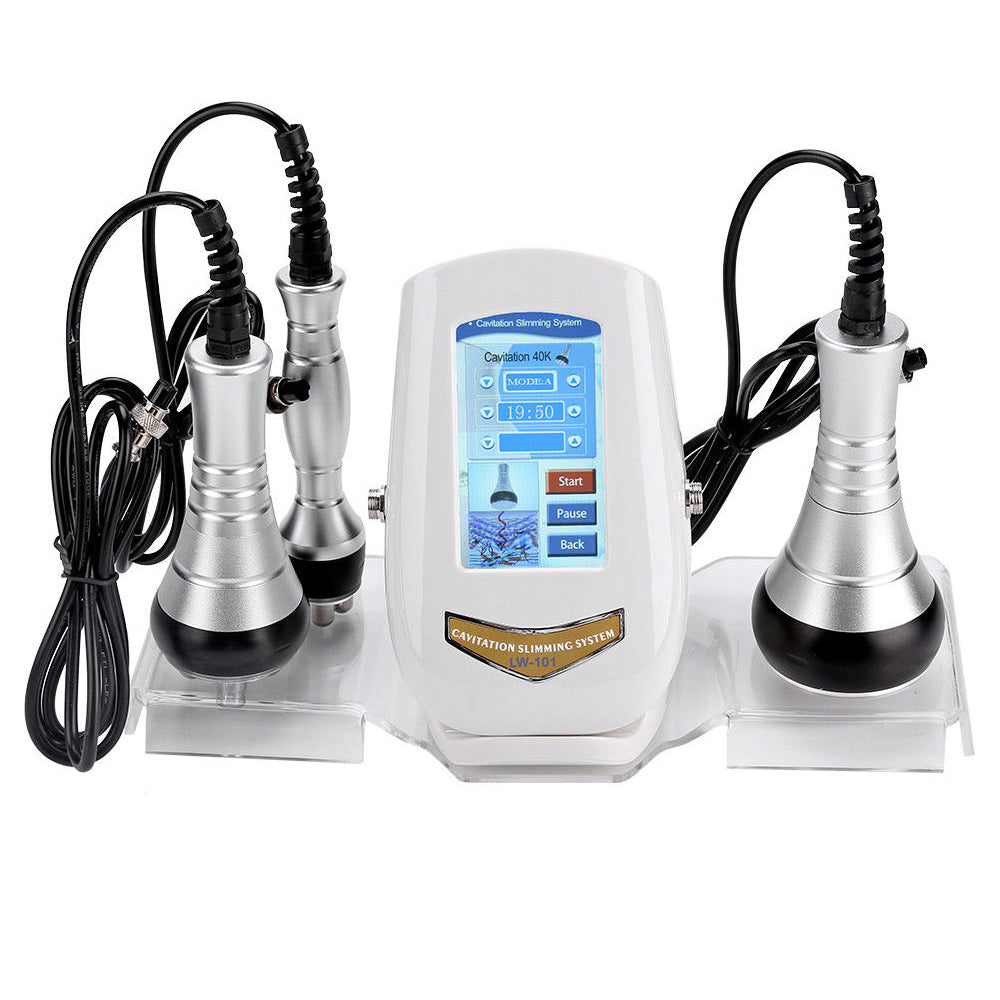 3 In 1 Ultrasonic Cavitation Radio Frequency RF Body Slimming Machine Spa - Suerbeaty