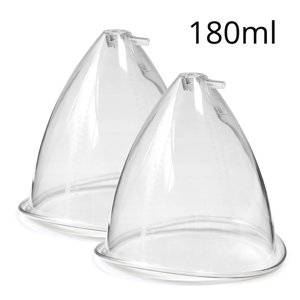 XXL 180ML Cups Orange/ Pink/Purple/Transparent for Cupping Therapy Butt Lifting