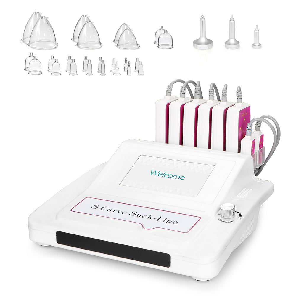 S Curve Suck-Lipo Breast Enhancement Breast Lifting Lipo Laser Slimming Machine - Suerbeaty