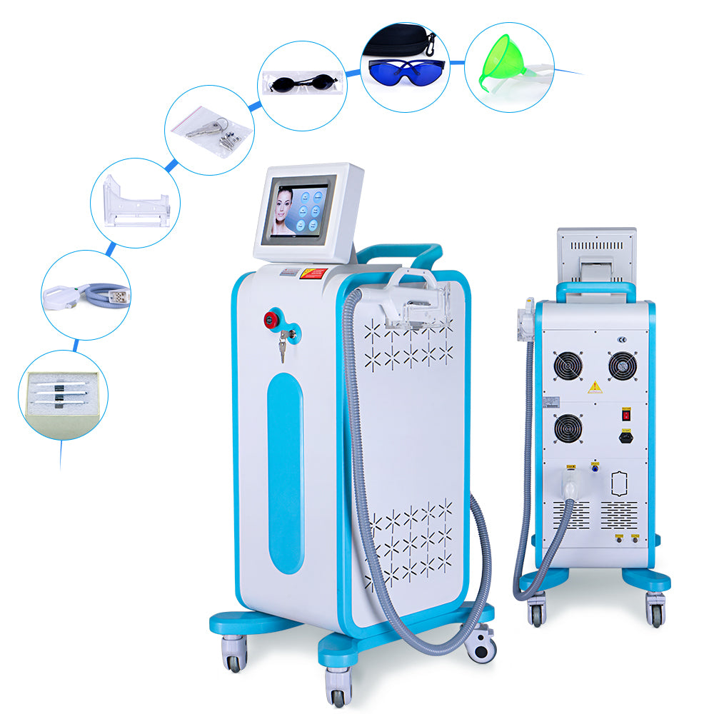 SHR Elight Permanent Hair Removal Skin Rejuvenation Acne Remove Beauty Equipment - Suerbeaty