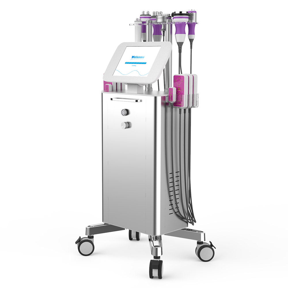 9in1 Best Multifunction Unoisetion Cavitation RF Vaccum Cold Hot Hammer Lipo Laser Slimming - Suerbeaty
