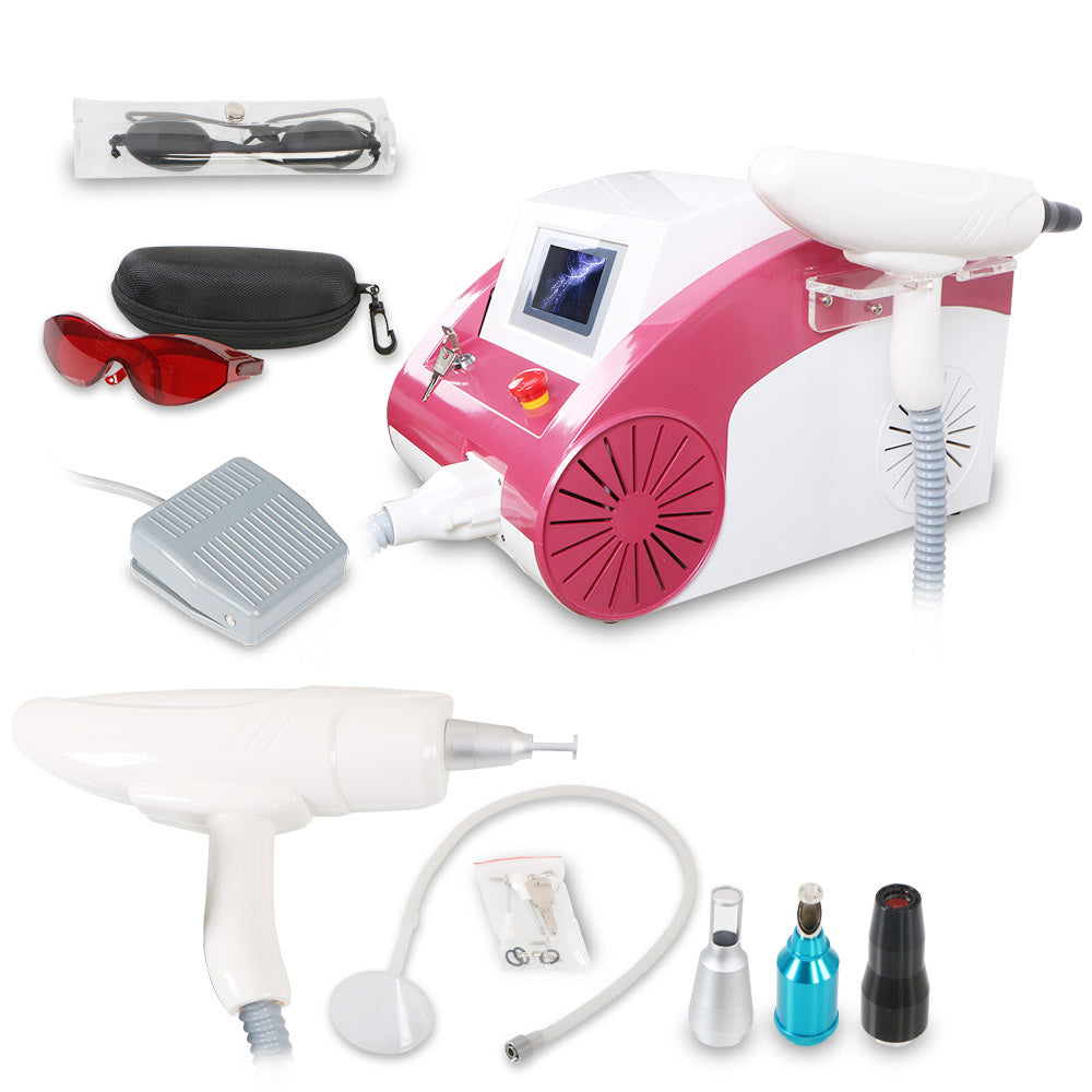 Professional Q-Switch ND Yag Tattoo Removal Machine 1064nm/532nm/1320nm 500W *HR-JS200 - Suerbeaty