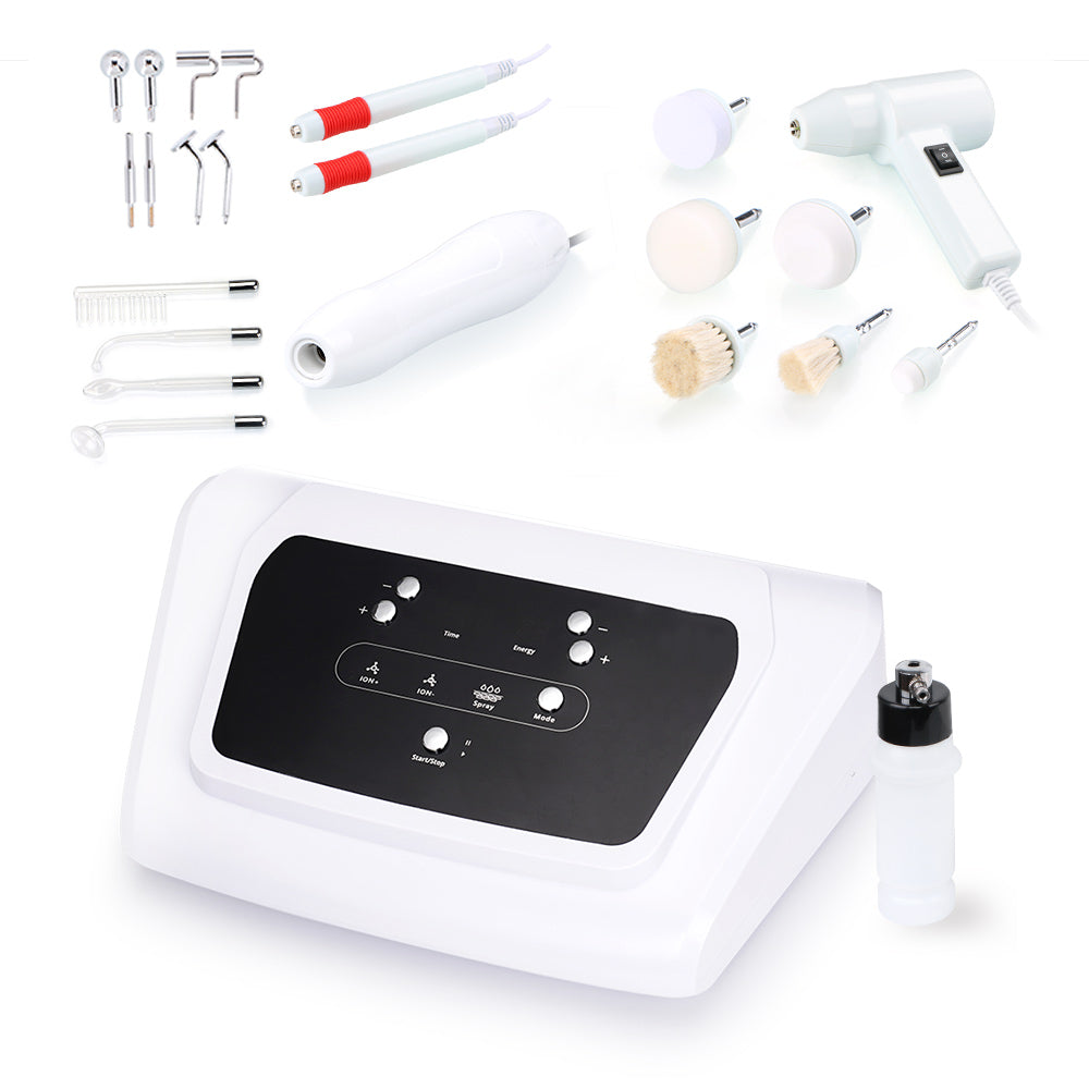 4In1 Multifunction Machine High Frequency Facial Cleanse Therapy Galvanic Device - Suerbeaty