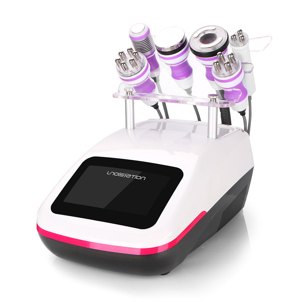 New 6 In1 Unoisetion Cavitation 40Khz RF Vacuum Cold Slimming Face Beauty Machine - Suerbeaty