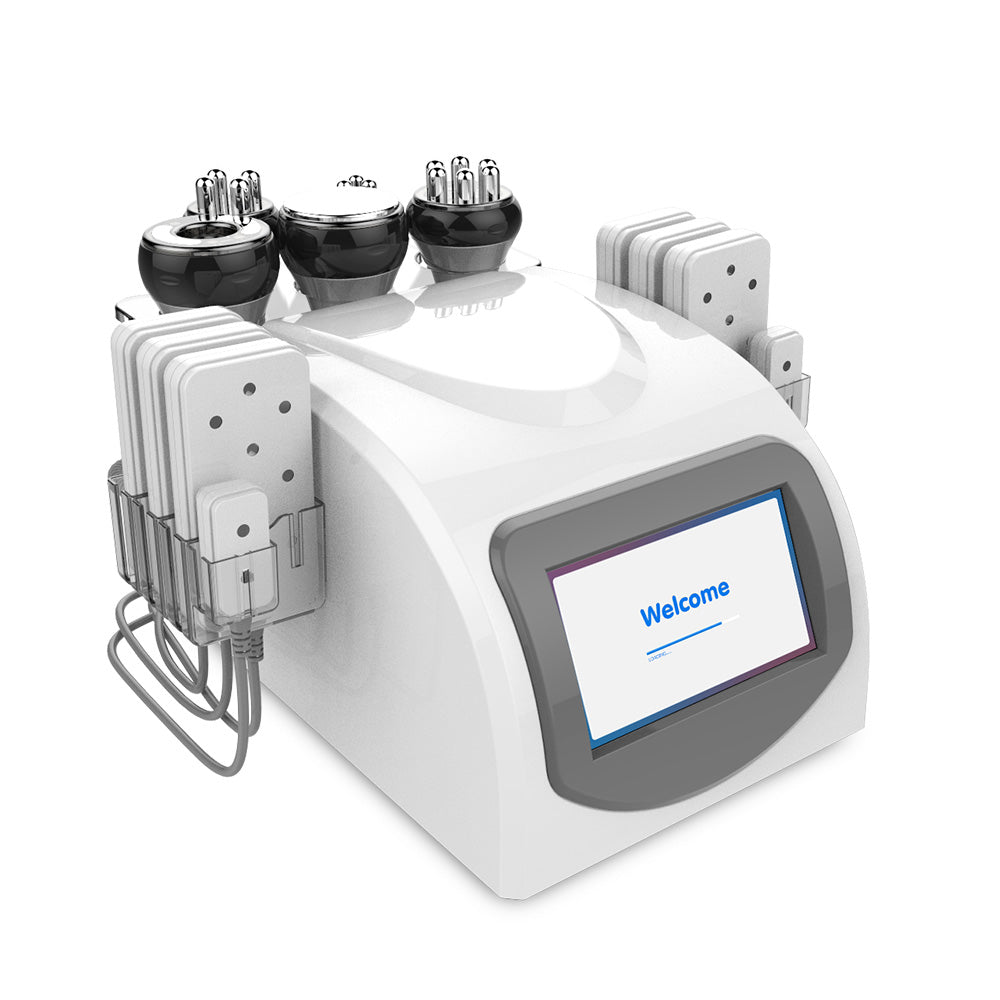 6-1 Three Pole Bipolar RF Photon Body Slimming Vacuum Cavitation Machine - Suerbeaty