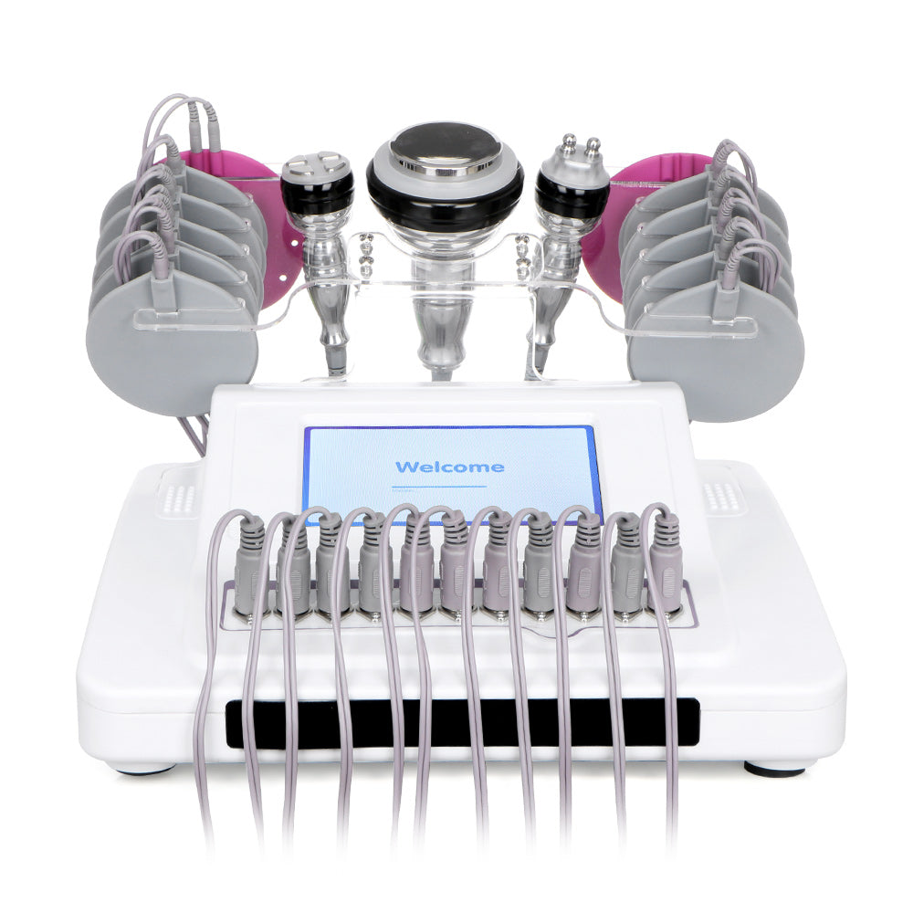 EMS Cavitation Ultrasonic Body Fat Remove Slimming Loss Weight 40K Cavitation Machine Body Face Beauty Machine - Suerbeaty