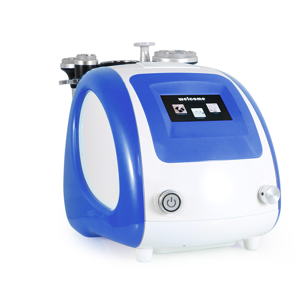 Blue New Unoisetion Cavitation Machine Radio Frequency Vacuum Body Shaping Spa - Suerbeaty
