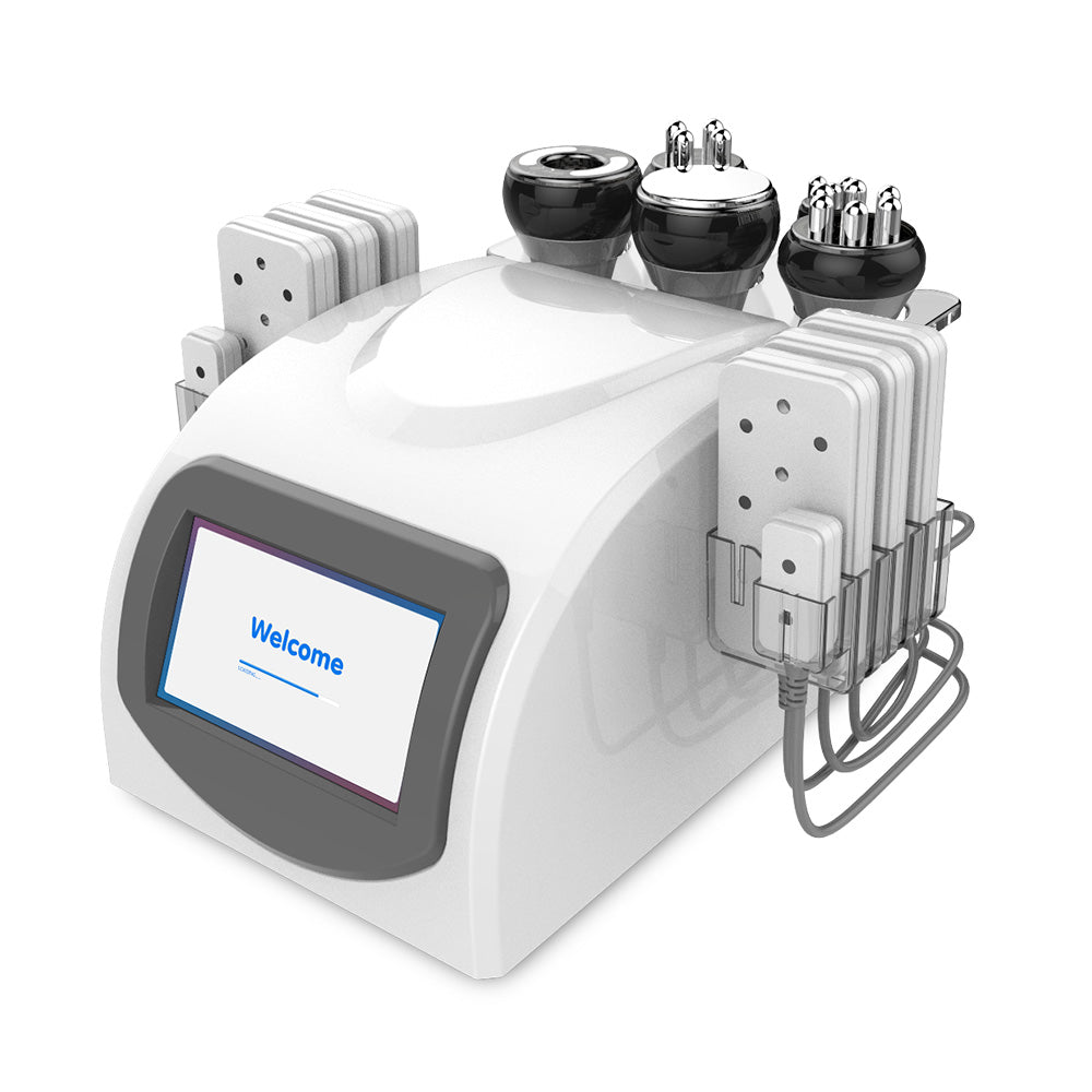 6-1 Three Pole Bipolar RF Photon Body Slimming Vacuum Cavitation Machine - Suerbeaty