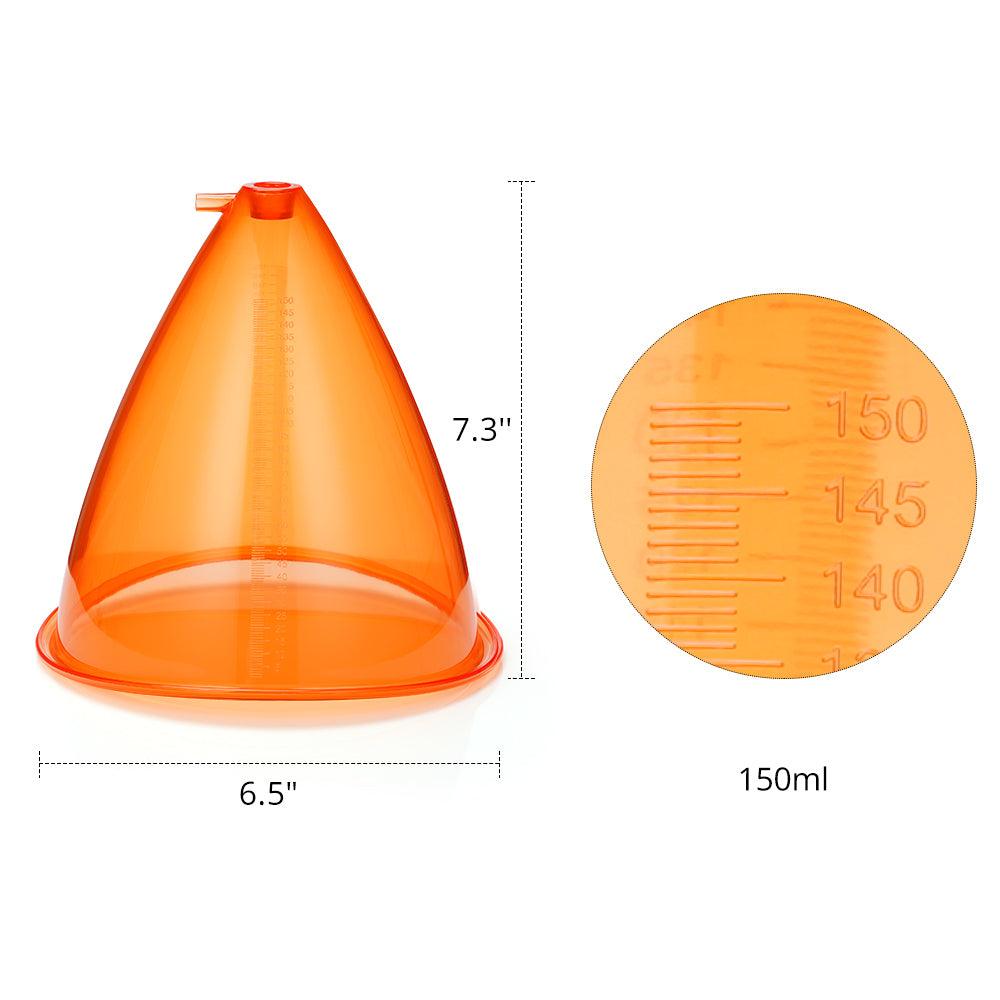 150ML XL BBL Cups Butt Lifting/Breast Enhancement Cups 1 Pair - Suerbeaty