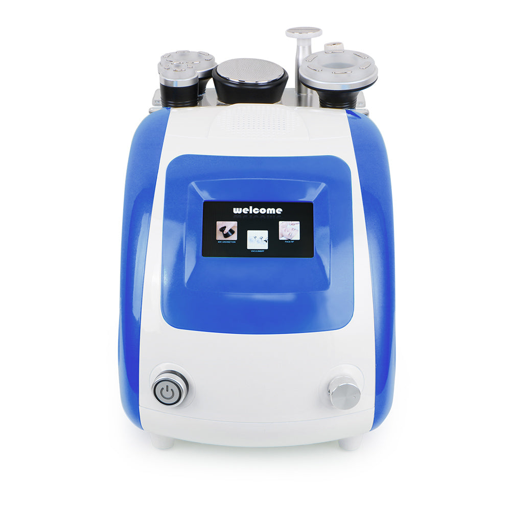 Blue New Unoisetion Cavitation Machine Radio Frequency Vacuum Body Shaping Spa - Suerbeaty