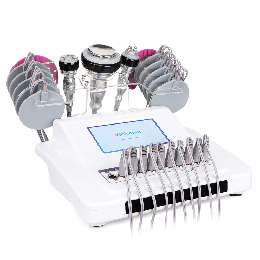 EMS Cavitation Ultrasonic Body Fat Remove Slimming Loss Weight 40K Cavitation Machine Body Face Beauty Machine - Suerbeaty