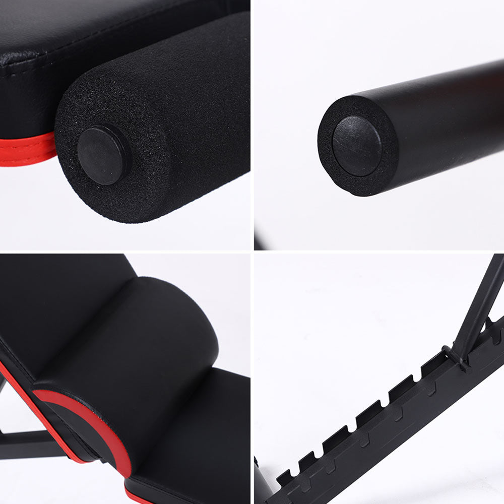 Roman Chair Weight Bench Incline Decline Foldable Full Body Workout Chair - Suerbeaty