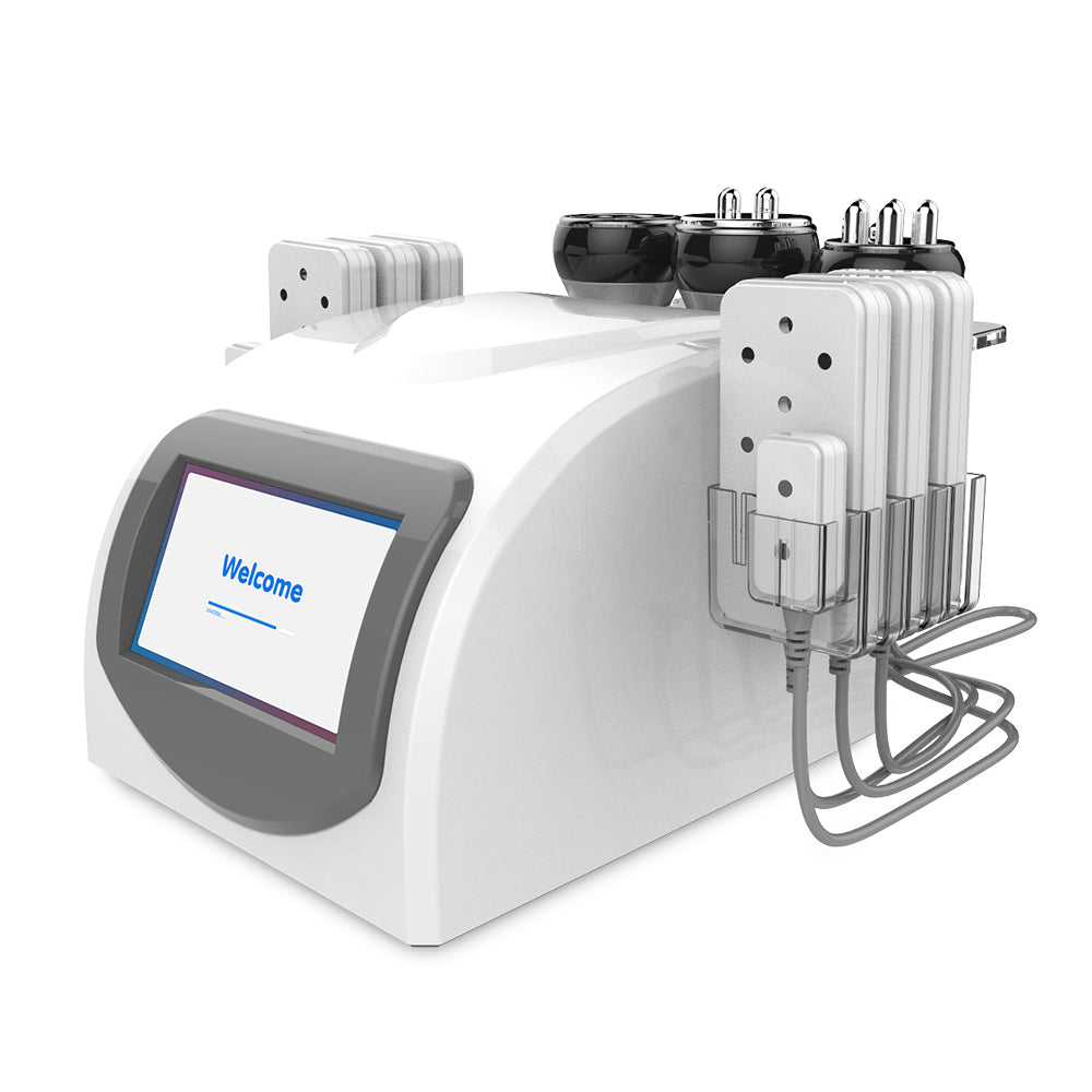 6-1 Three Pole Bipolar RF Photon Body Slimming Vacuum Cavitation Machine - Suerbeaty