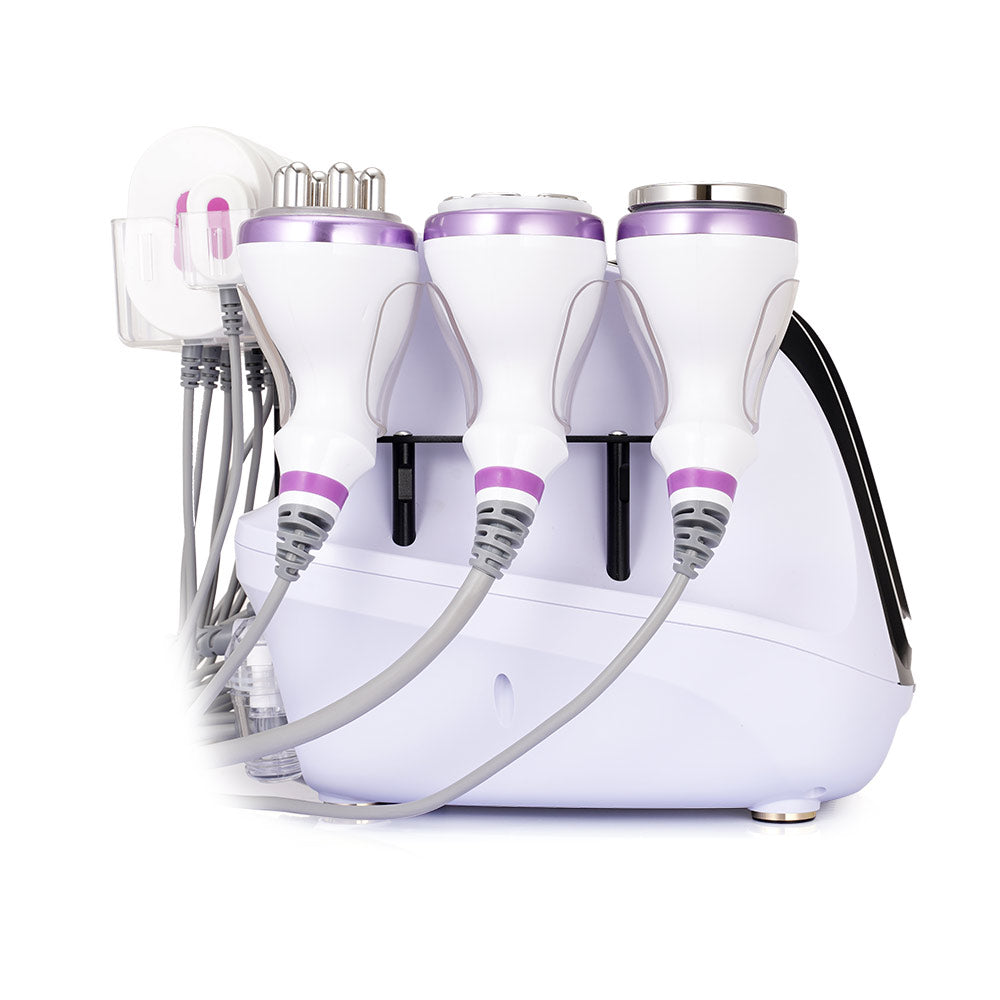 New 6 In 1 Ultrasonic Cavitation Vacuum RF Body Slimming Machine Home Spa Use - Suerbeaty