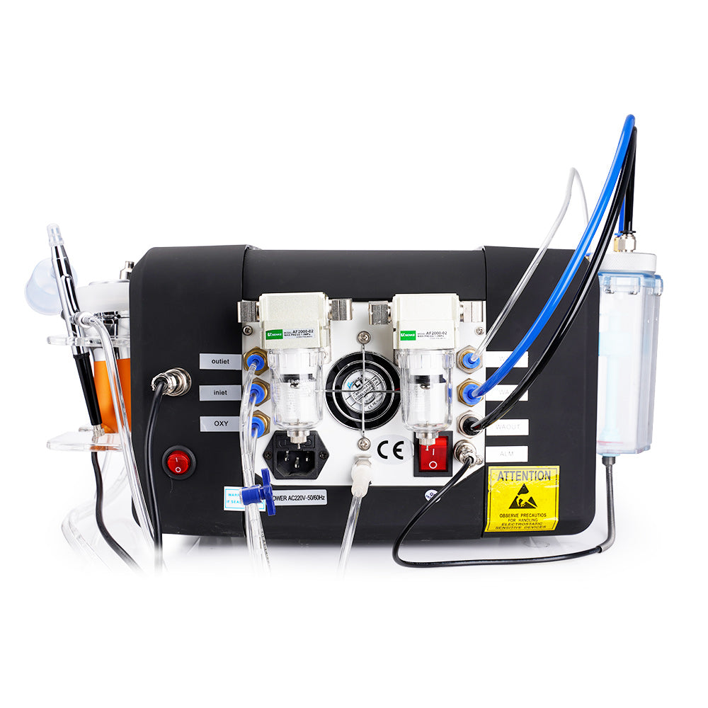Hydra Water Peeling Diamond Dermabrasion Oxygen Spray Skin Clean Facial Machine - Suerbeaty