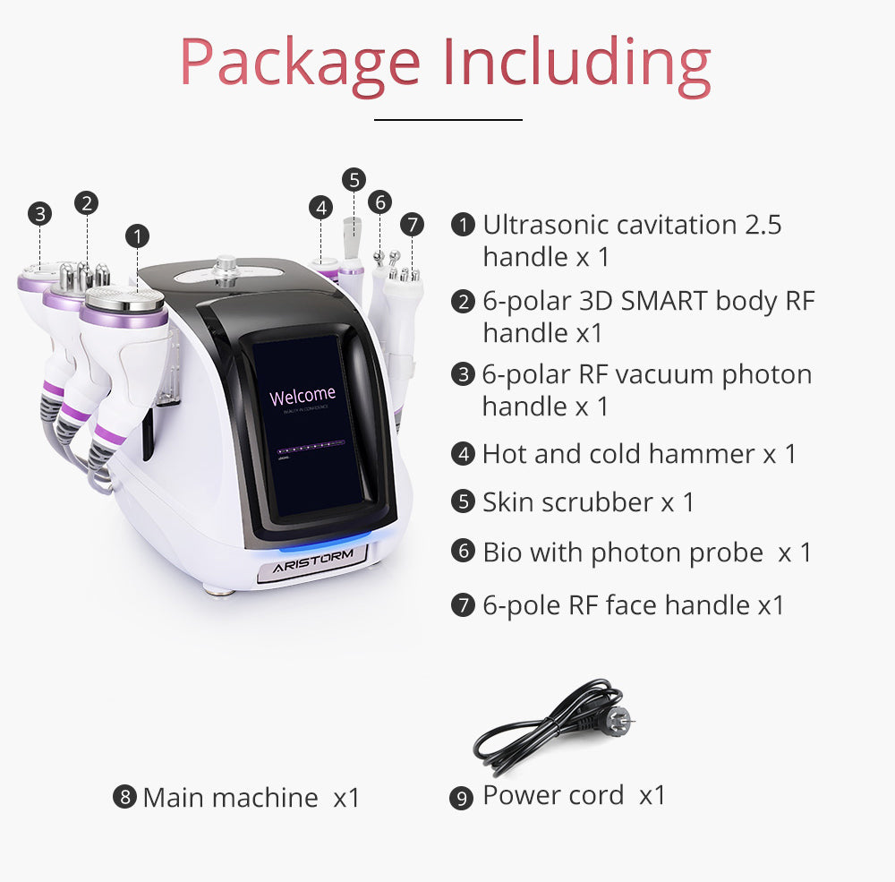 New Arrival 40k Cavitation 2.5 Weight Loss Rf Radio Frequency Skin Tightening Machine - Suerbeaty