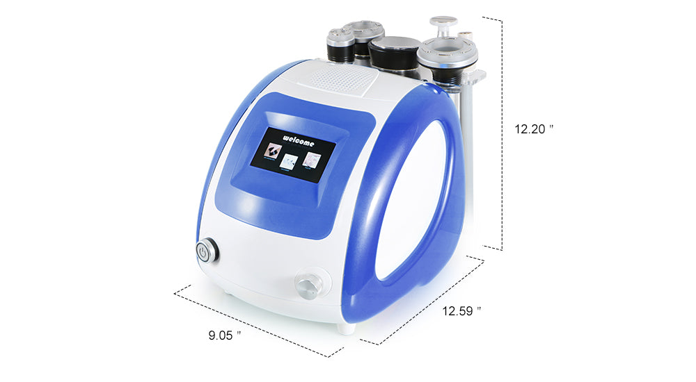 Blue New Unoisetion Cavitation Machine Radio Frequency Vacuum Body Shaping Spa - Suerbeaty