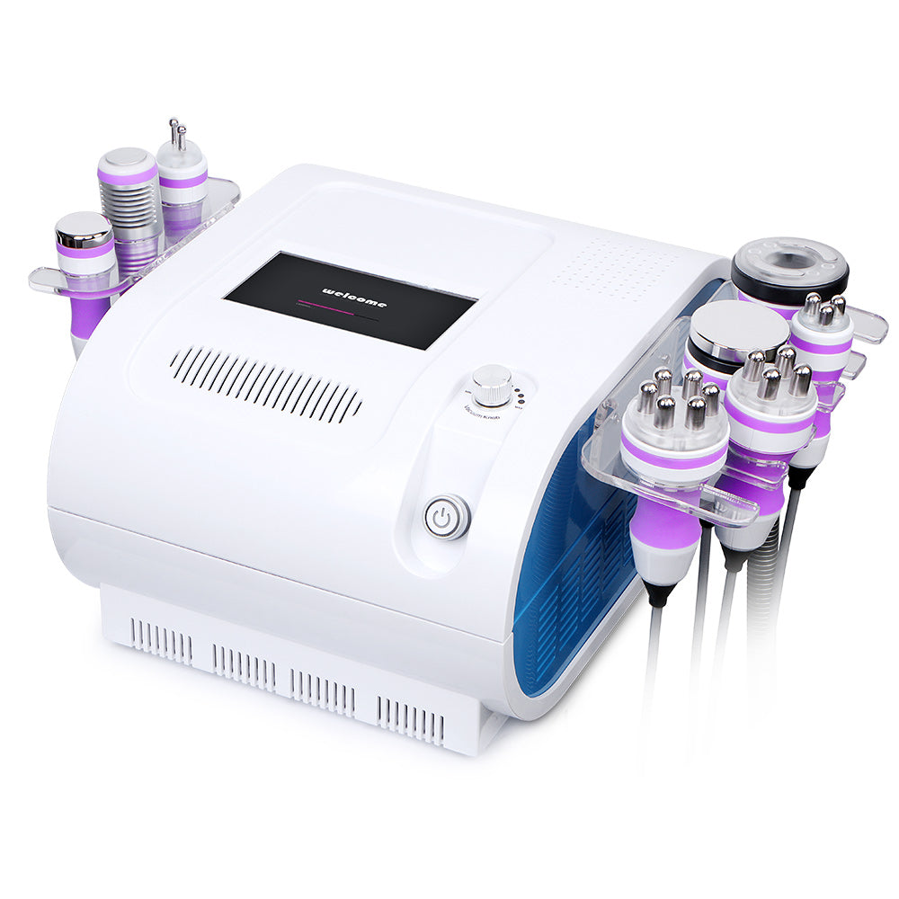 8 IN 1 RF Cavitation Massager - Face & Body Shaping Fat Cellulite Weight Loss - Suerbeaty