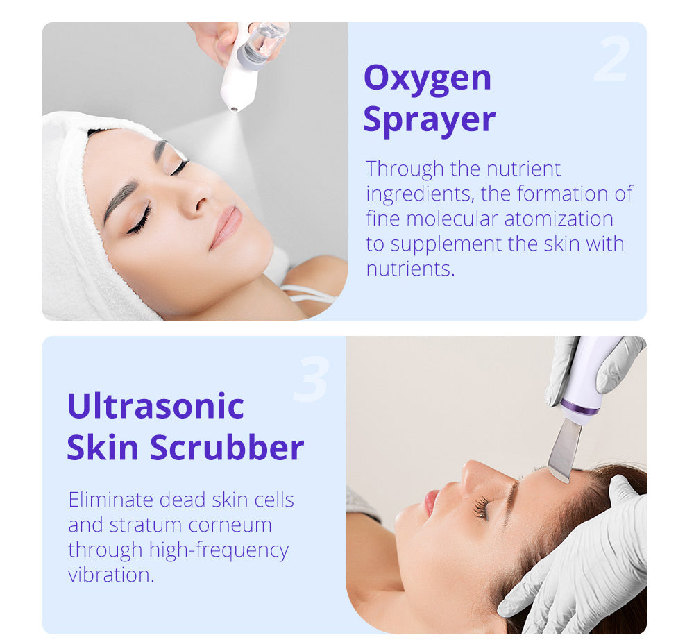 6In1 Hydro Facial Skin Care Equipement Facial Tigthening Beauty Machine - Suerbeaty