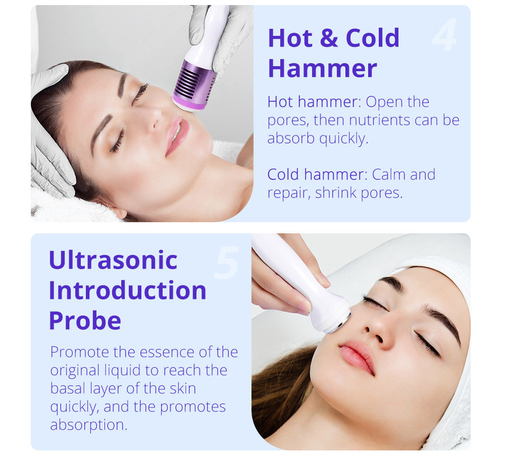 6In1 Hydro Facial Skin Care Equipement Facial Tigthening Beauty Machine - Suerbeaty