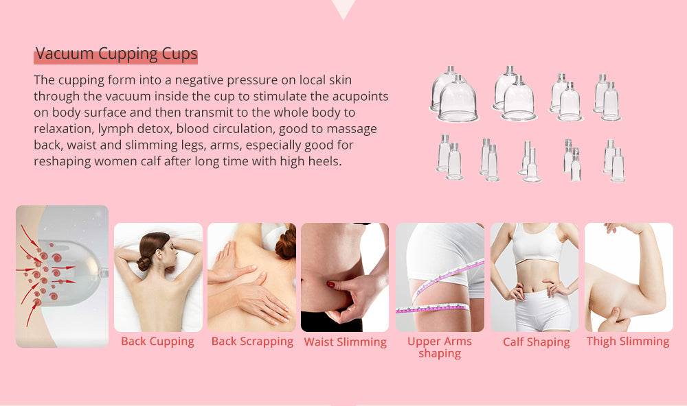 S Curve Suck-Lipo Breast Enhancement Breast Lifting Lipo Laser Slimming Machine - Suerbeaty