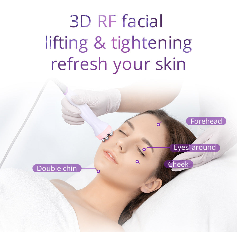 New 6 In 1 Ultrasonic Cavitation Vacuum RF Body Slimming Machine Home Spa Use - Suerbeaty