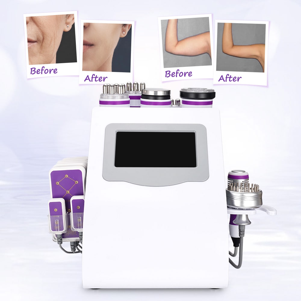 9 In 1 Ultrasonic Cavitation Body Sculpting Machine with Lipo laser