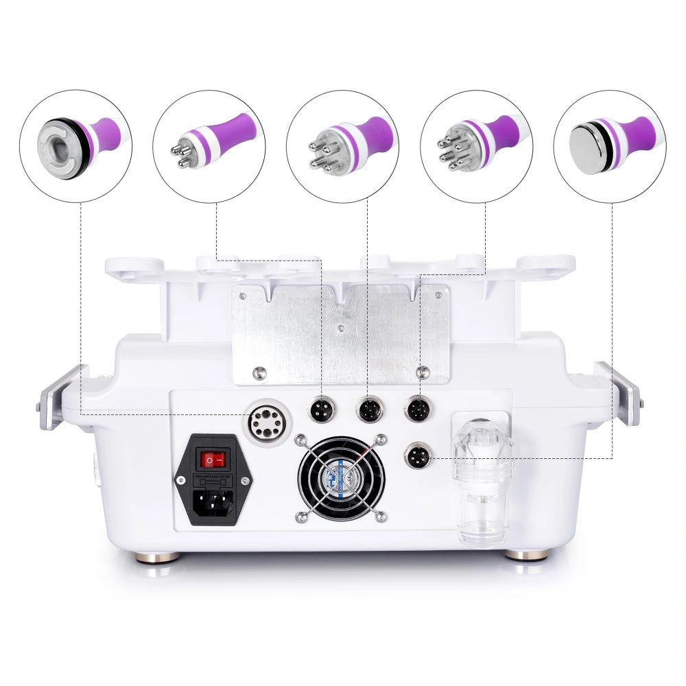 6In1 Ultrasonic Cavitation Body Slimming Skin Care & facial massager machine