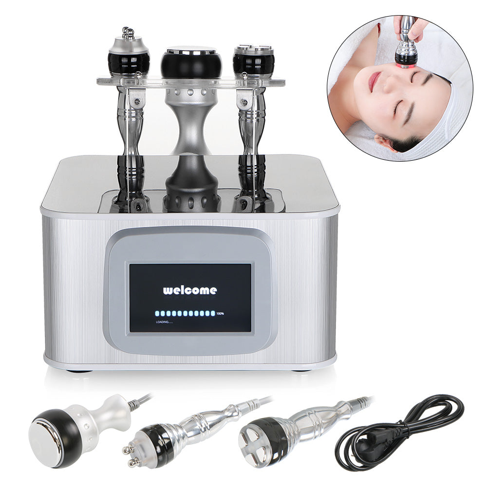 3in1 Unoisetion Cavitation Slim Bipolar RF Quadrupole RF Skin Tightening Machine - Suerbeaty