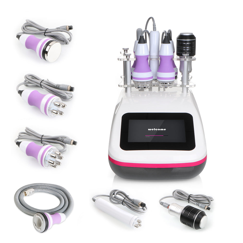 Newest 6 In1 Unoisetion Cavitation 40Khz RF Vacuum Cold Slimming Beauty Machine - Suerbeaty