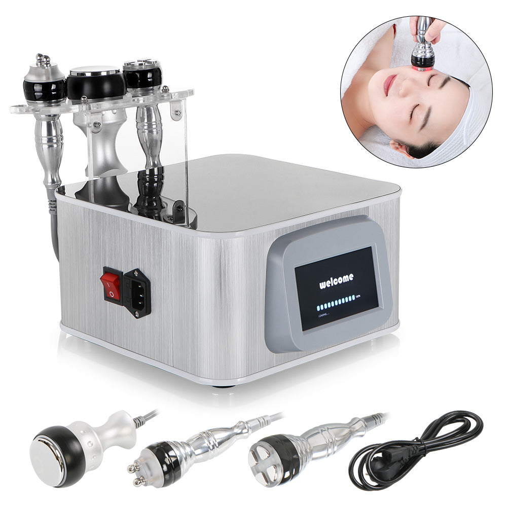 3in1 Unoisetion Cavitation Slim Bipolar RF Quadrupole RF Skin Tightening Machine - Suerbeaty