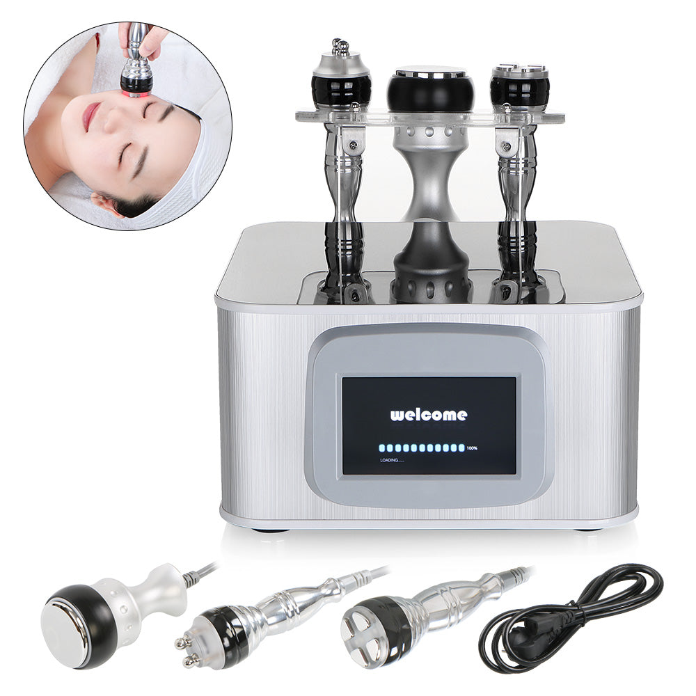 3in1 Unoisetion Cavitation Slim Bipolar RF Quadrupole RF Skin Tightening Machine - Suerbeaty